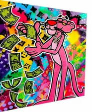 Pop Art Kunst rrosaroter