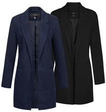 Vero Moda Damen Blazer Jacke Coatigan Kurzmantel Cardigan Gehrock VMVerina Long