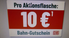 Deutsche Bahn DB 10 EUR Gutschein eCoupon bis 15.12.25 MBW 29,99 EUR - Hohes C