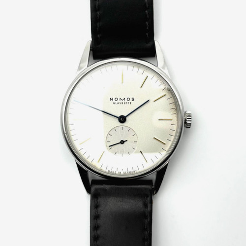 Nomos orion blue hand 35mm - nomos,