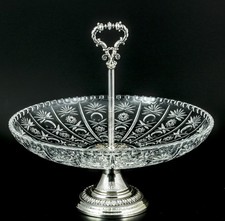 Große Etagere Fußschale