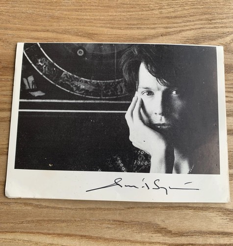 Signed david sylvian card - sylvian,