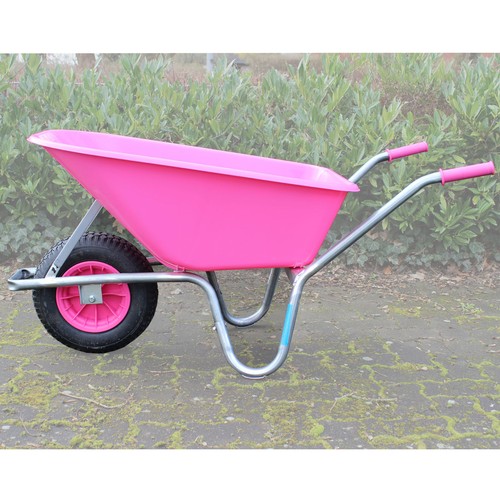 Schubkarre gartenkarre rosa - schubkarre,