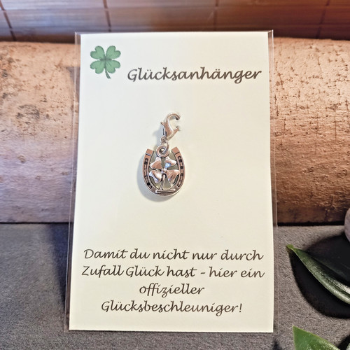 Charm glücksanhänger mit - glücksanhänger,