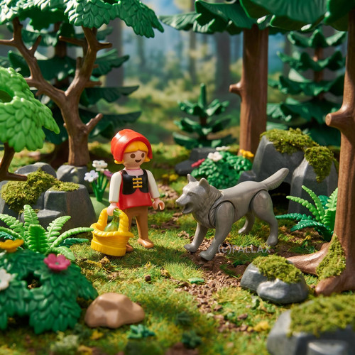 Playmobil 4562 rotkäppchen - 4562,