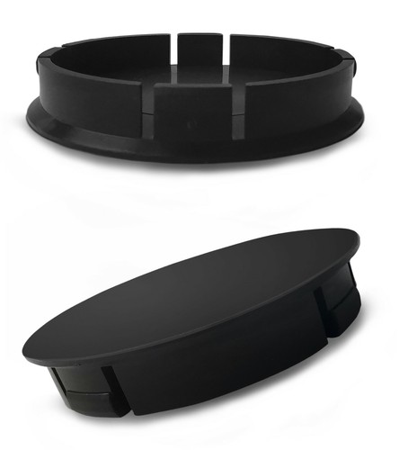 1pc 60mm 55mm schwarz - 60mm,