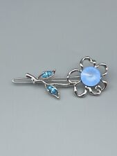 Haarclip mit Swarovski® Kristalle  Blumenstrauß Haarspange Damen Geschenk Neu