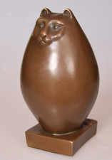 Katze Bronzeskulptur Bronze