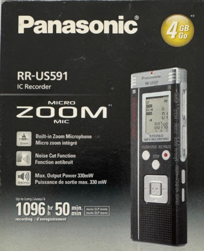 Panasonic us591 recorder - panasonic, rr-us591