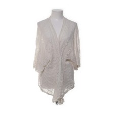 H&M, Bolero, Größe: M/L, Beige, Acryl/Mohair/Polyamid/Wolle, Einfarbig #KnC