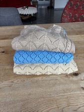 Pullover Damen Handgestrickt Strickpullover Verschiedene Muster Gr 44