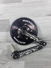 ROTOR 3D+ AERO KETTENSATZ KURBELGARNITUR MAS NO Q TT TIME TRIAL 52/36 172,5 KURBELN BB30