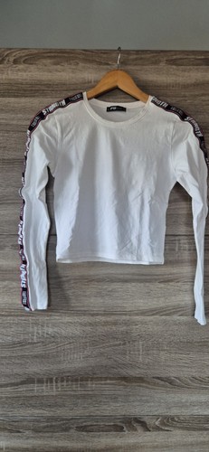 Pullover bauchfrei weiß - bauchfrei,, s