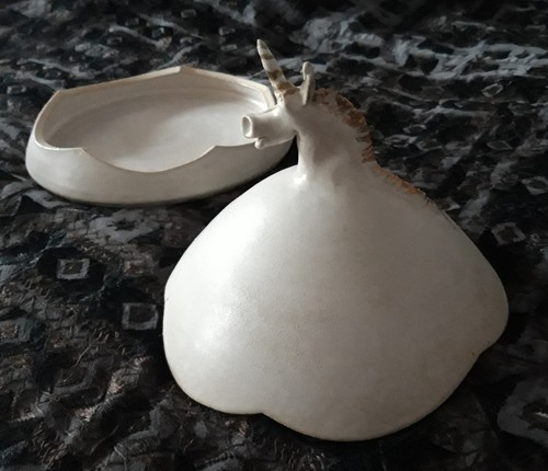 Einhorn aus keramik als - einhorn,