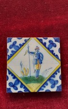 Antike Kachel Fliese Holland