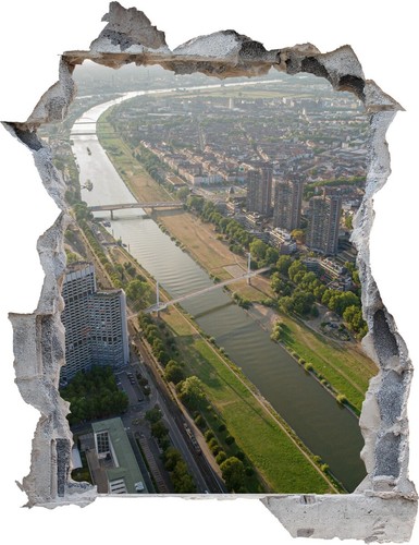 Wandtattoo mannheim skyline - mannheim,