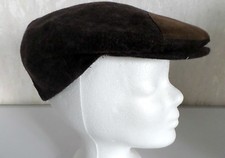 (18) Schicke Mütze mit Schild Schirmmütze Schieber Hut Manto  Wolle Gr.57  NEU