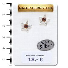Natur Bernstein amber Ohrringe