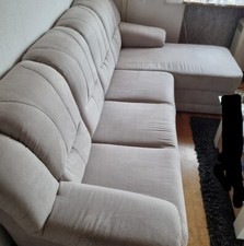3 Sitzer Schlafsofa Couch Ottomane rechts (Lieferung im Umkreis möglich -Lesen!)