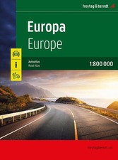 Europa, Autoatlas 1:800.000