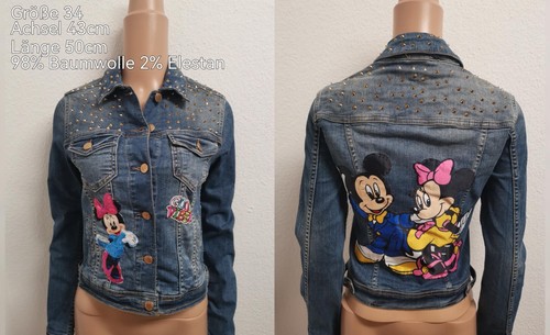 Mickey mouse denim jeansjacke - mouse,