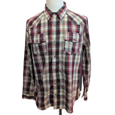 Levi's Westernhemd rot kariert