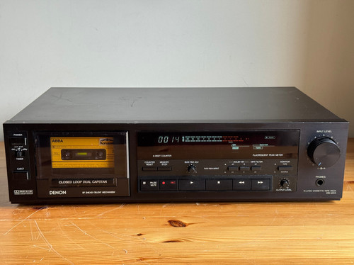 Denon m33 cassete deck tape - denon, dr-m33