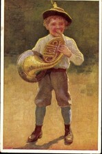 10 alte Ak Kinderportraits gemalt, diverse Ansichten - 26279