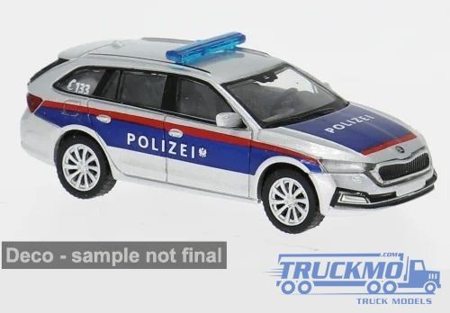 Brekina polizei skoda octavia - brekina,