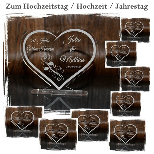 Aufsteller hochzeitstag - 1,