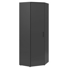 Eckschrank - anthrazit - Breite 101 cm Kleiderschrank Schrank