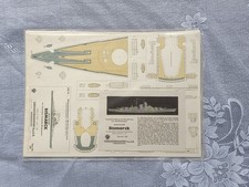 Bismarck Kartonmodell 1:250