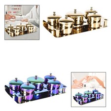 5 Stück Nagel Dappen Dish mit