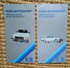 Prospekt Ford Motorsport