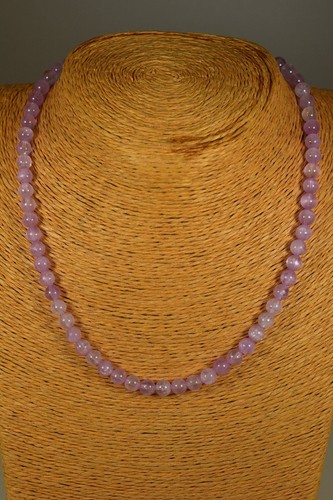 Kunzit kette collier - 124ct., aa
