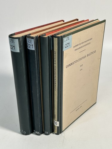 Jahrbuch des baltischen - jahrbuch,