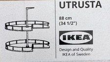 IKEA Utrusta  Karussell für Eckunterschrank Ronell weiß 88 cm  704.478.08 NEU