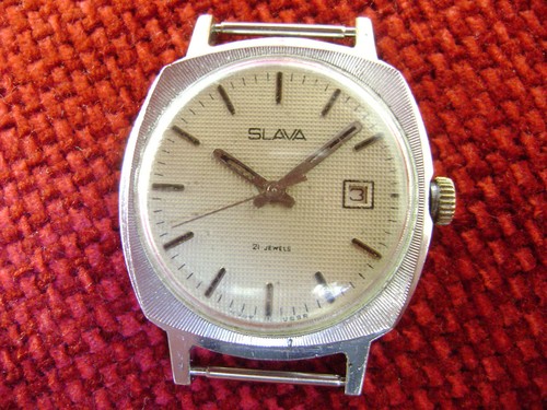 Sowjetrussische uhr slava - sowjetrussische, "slava"