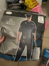Herren Kostüm Polizist Officer Grosse XXL Neu Fasching Karneval