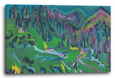 Lein-Wand-Bild Kunstdruck