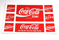Coca Cola Coke 8 Aufkleber USA