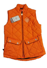 HKM Weste 68 Reitweste Steppweste Farbe: orange Größe: M 36/38 neu UVP : 79,95 €