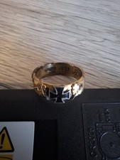 Patriotischer Ring Erster Weltkrieg 1916 Eisernes Kreuz