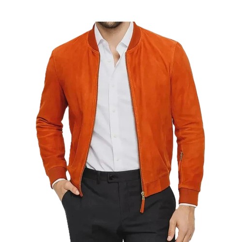 Herren orange wildleder leder - herren,