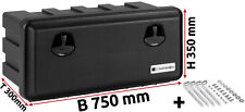 LKW Staukasten Kunststoff Just 750 Werkzeugkasten mit Halterung Staubox Daken 