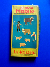 Knorr Mobile Bastelpackung Basteln ovp Auf dem Land 60er Jahre