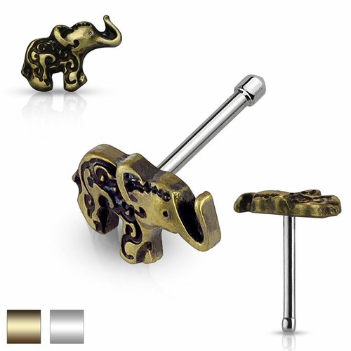 Nasenstecker indischer elefant - nasenstecker,