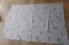 große Tischdecke MAISON STRAUSS- Blütendekor- Baumwolle