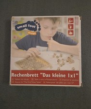 Small Foot Rechenbrett "Das Kleine 1x1" aus Holz, 17x17x2 Cm