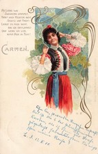AK Künstlerkarte Carmen Bizet